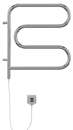 Электро 25 F-обр 600х600 поворотный Полотенцесушитель TERMINUS Северодвинск - фото 2